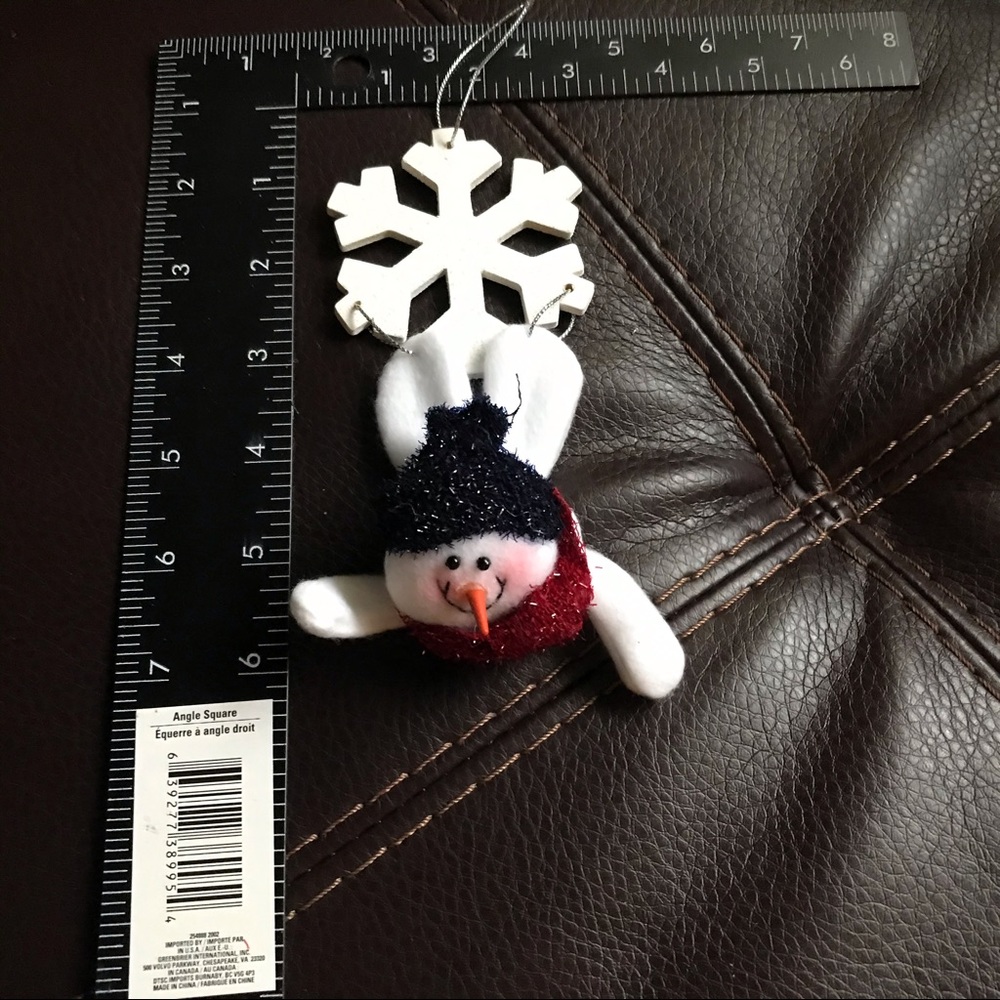 Christmas Ornament Snowman Home Decor 3